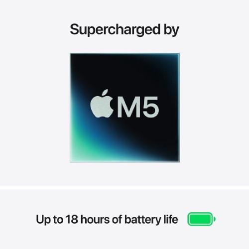 ΗΛΕΚΤΡΟΝΙΚΟΣ ΥΠΟΛΟΓΙΣΤΗΣ ΦΟΡΗΤΟΣ APPLE MACBOOK AIR 13'' M5 (MDHE4GR/A) (16GB/512GB SSD) MIDNIGHT